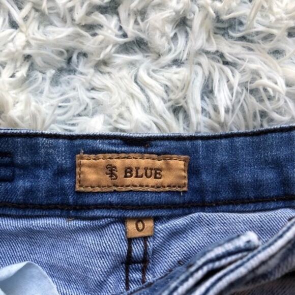 Nordstrom STS Blue Studded Cuffed Punk Shorts - Picture 4 of 5